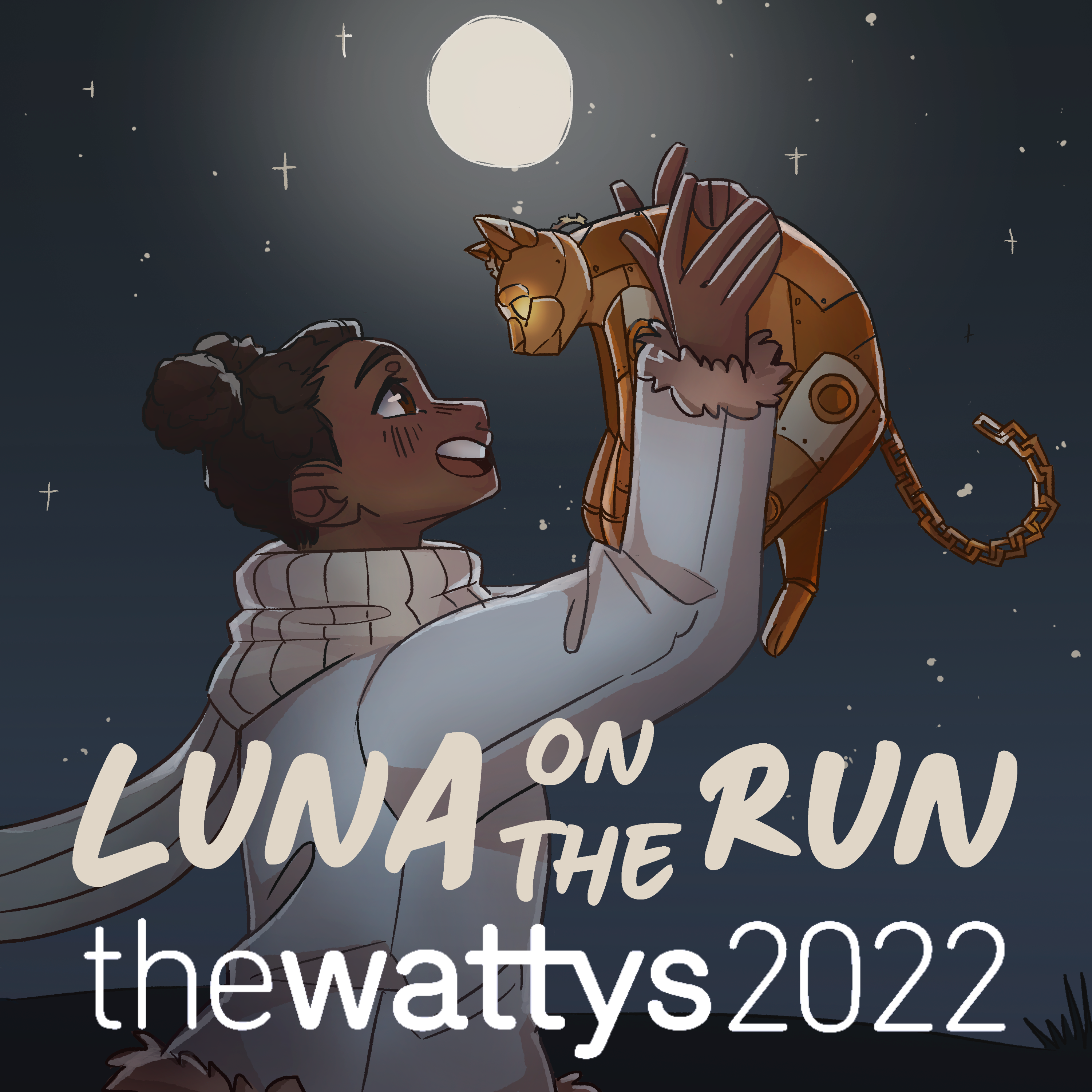Luna on the Run on the Wattys Shortlist